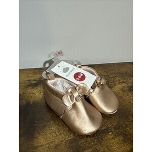 Cloud Island Girl's Baby Children Shoes Metallic 3/6 Months